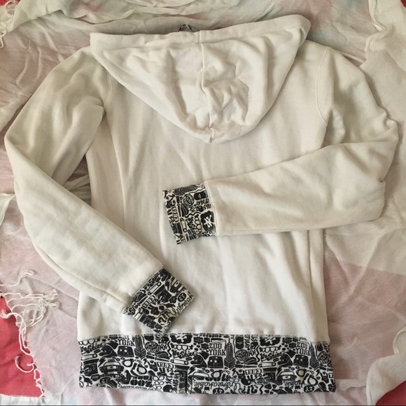 Zoo York reversible zip up hoodie women’s small - Picture 3 of 12